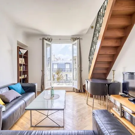 Ferienwohnung Duplex Avec Un Balcon, Paris 16 Exterior foto